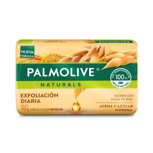 JABON PALMOLIVE BARRA AVENA Y AZUCAR MORENA X 110GR