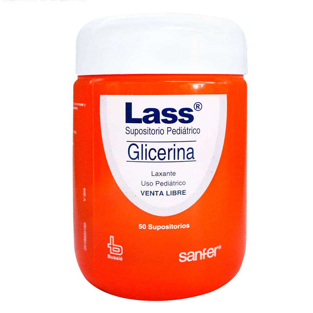 SUPOSITORIO LASS GLICERINA PED_F