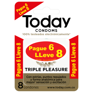 OFERTA CONDONES TODAY TRIPLE PLEASURE
