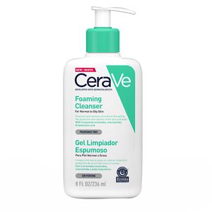 GEL LIMPIADOR ESPUMOSO CERAVE PIEL NORMAL A GRASA