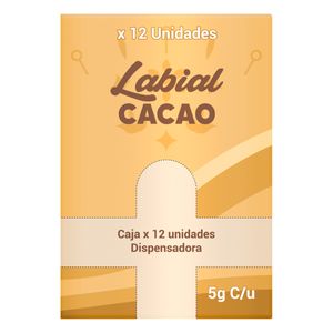 LABIAL CACAO LUBRICANTE Y HUMECTANTE
