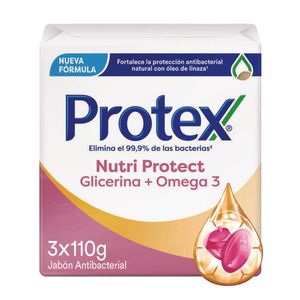 JABON ANTIBACTERIAL PROTEX OMEGA3 X 3 UND