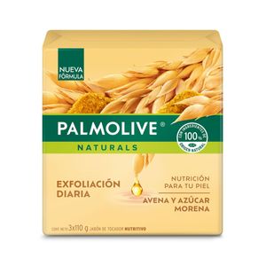 JABON PALMOLIVE AVENA Y AZUCAR MORENA TRIPACK