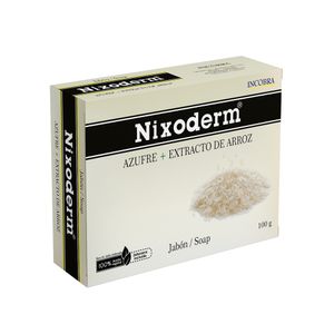 JABON NIXODERM AZUFRE + EXTRACTO DE ARROZ