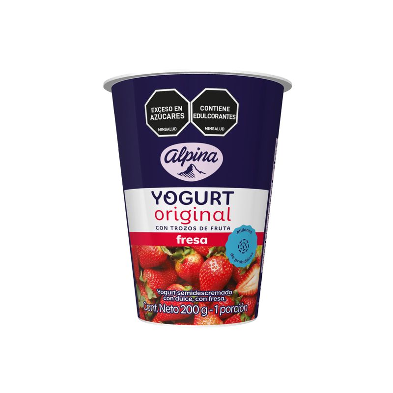 YOGURT ORIGINAL ALPINA FRESA_F