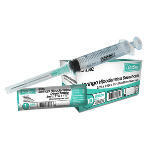 JERINGA ALFASAFE 3ML 3P 21X1X1/2