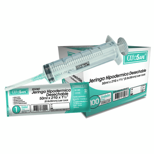 JERINGA ALFASAFE 50 ML 3P 21X1X1/2
