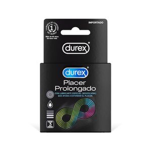 PRESERVATIVO DUREX PLACER PROLONGADO