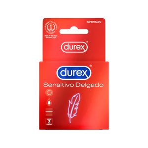 PRESERVATIVO DUREX SENSITIVO DELGADO