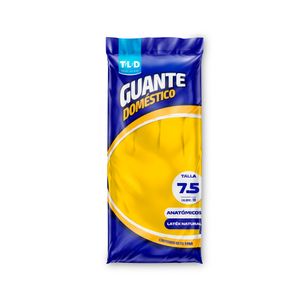 GUANTES DOMESTICOS T/L/D AMARILLO TALLA 7.5