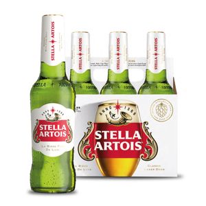 CERVEZA STELLA ARTOIS BOTELLA X 6