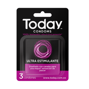 PRESERVATIVO TODAY ULTRA ESTIMULANTE
