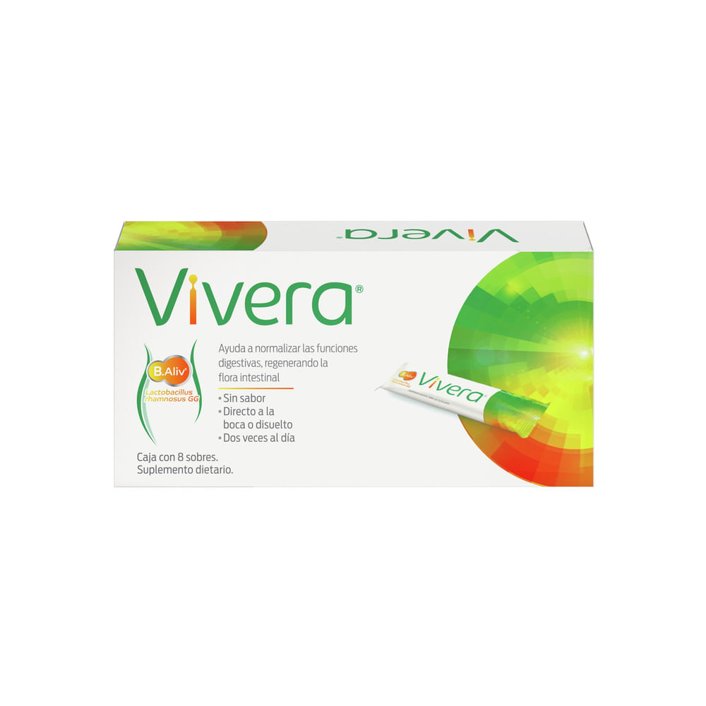 VIVERA PROBIOTICOS SOBRES_F