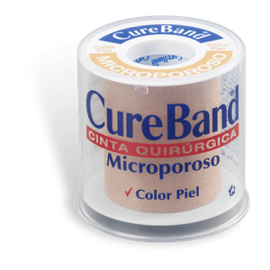 MICROPOROSO CUREBAND PIEL CARRETE 2 X 5 YD