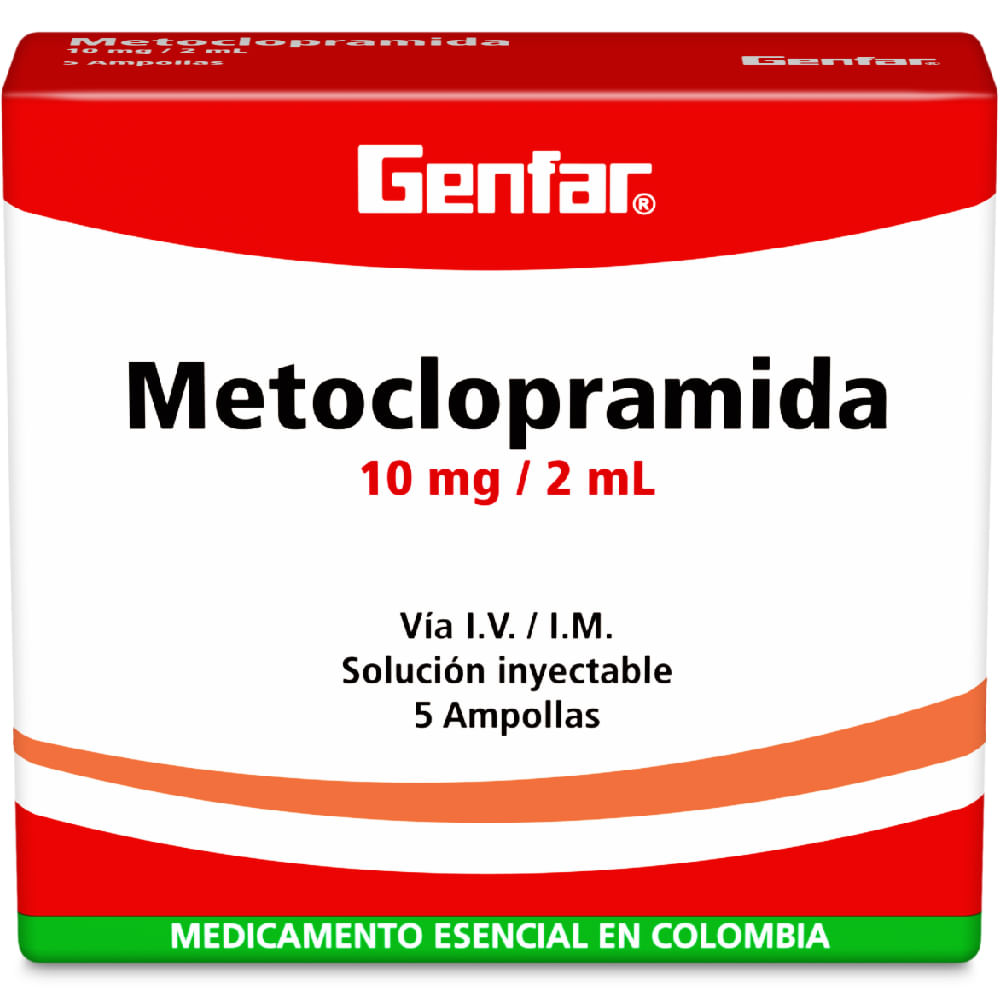 METOCLOPRAMIDA 10 MG-2ML GENFA_F