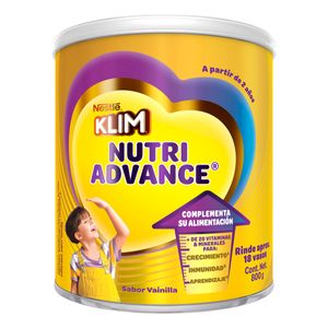 COMPLEMENTO NUTRICIONAL KLIM NUTRIADVANCE