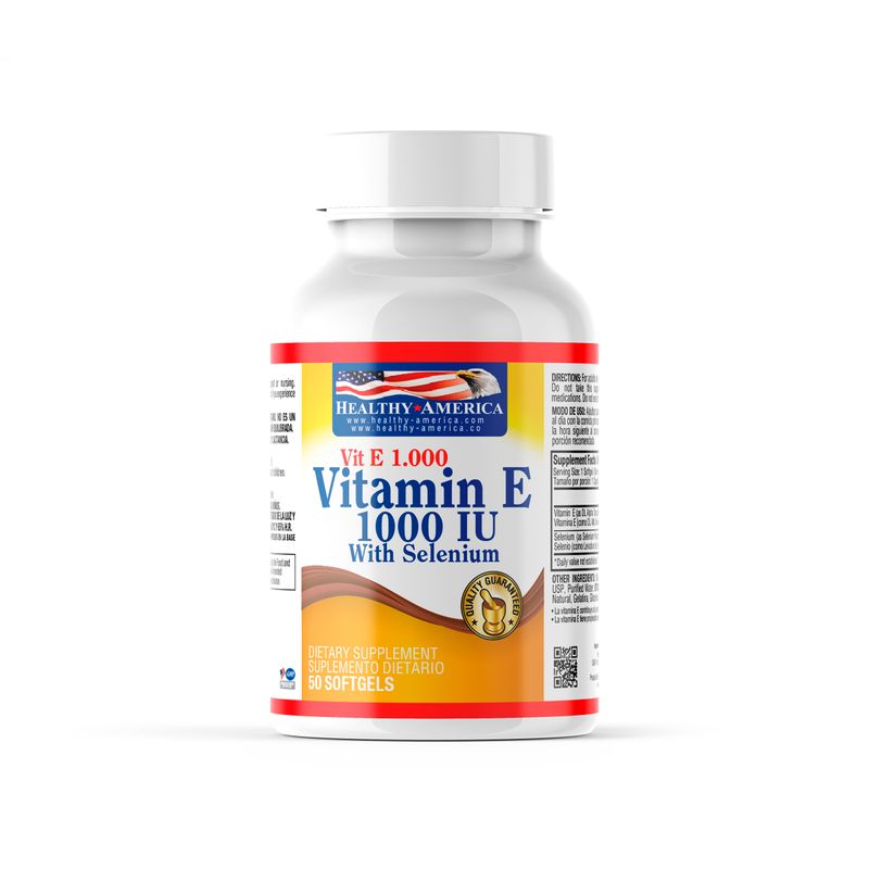 VITAMINA E 1000IU HEALTHY AMER_F