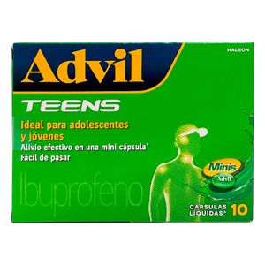 ADVIL TEENS GELCAPS 200 MG