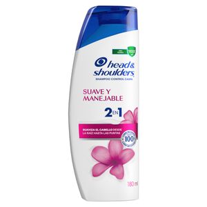 CHAMPU HEAD SHOULDERS SUAVE Y MANEJABLE 2 EN 1 SHAMPOO HEAD AND SHOULDERS