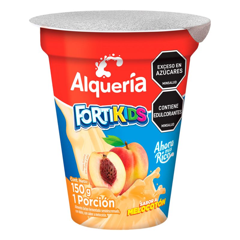 YOGURT FORTIKIDS MELOCOTON VAS_F