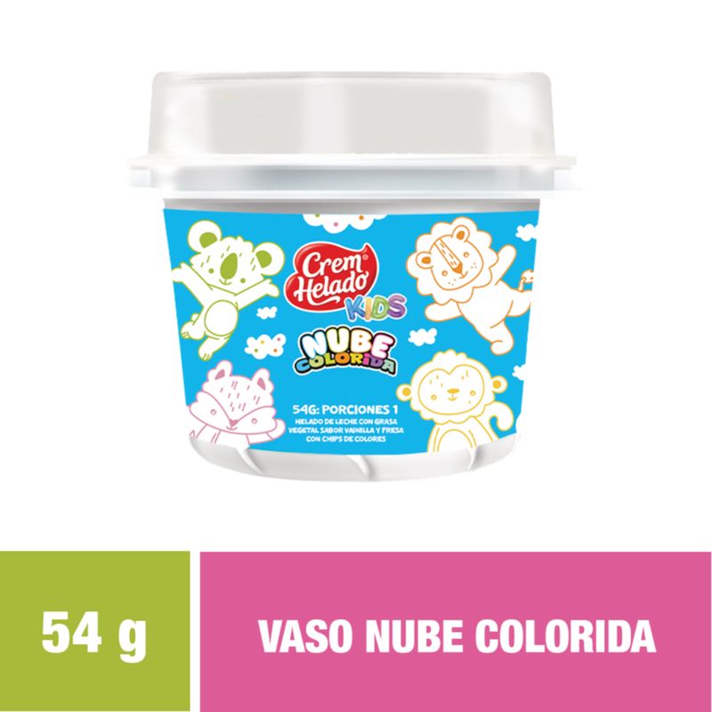 VASO KIDS NUBE COLORIDA_L