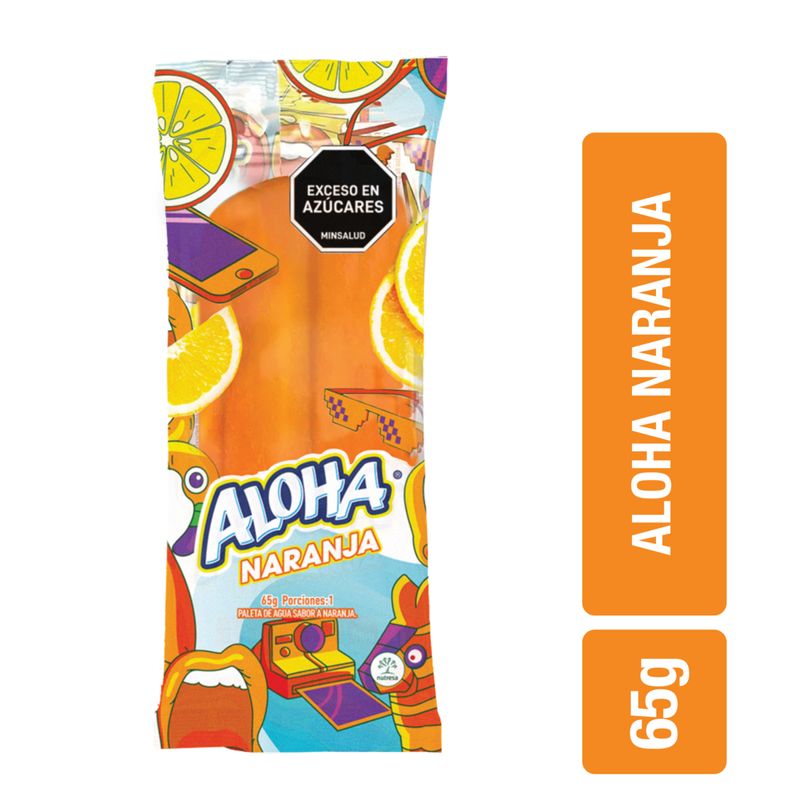 PALETA ALOHA NARANJA_L