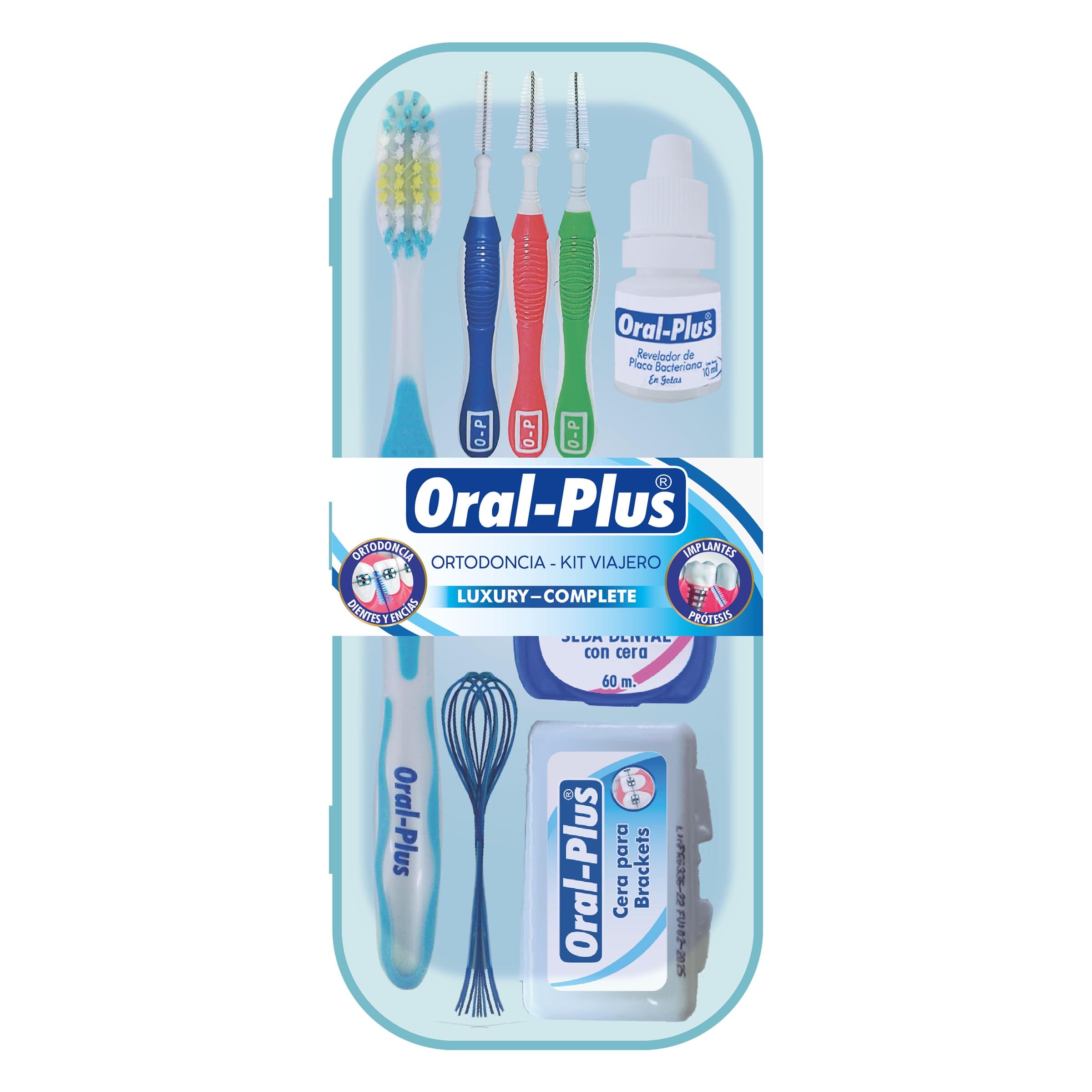 KIT ORTODONCIA ORAL PLUS VIAJERO LUXURY COMPLETO