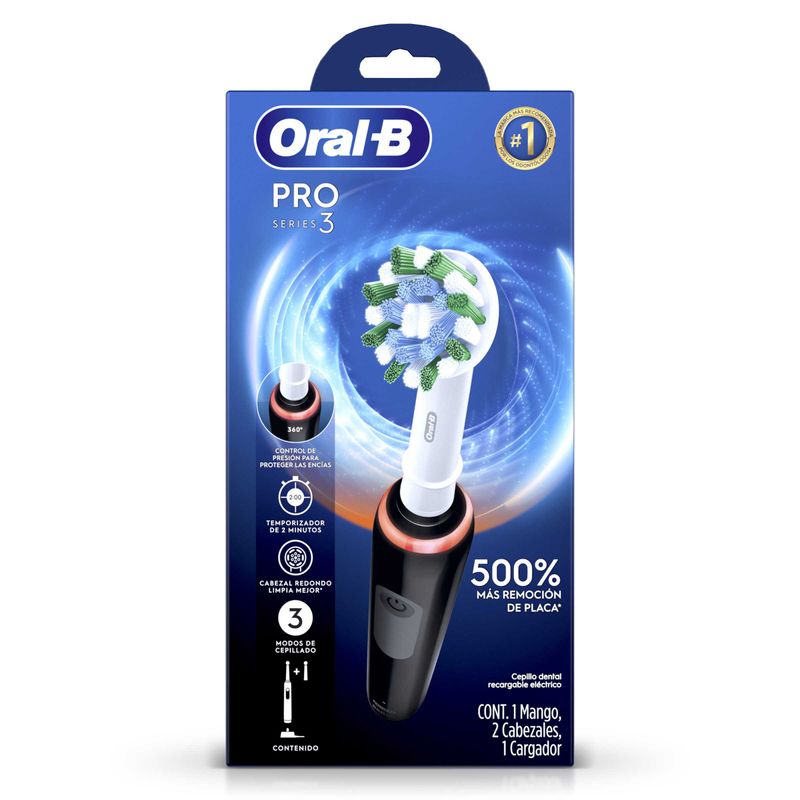 CEPILLO DE DIENTES ELECTRICO ORAL-B PRO SERIES CABEZALES