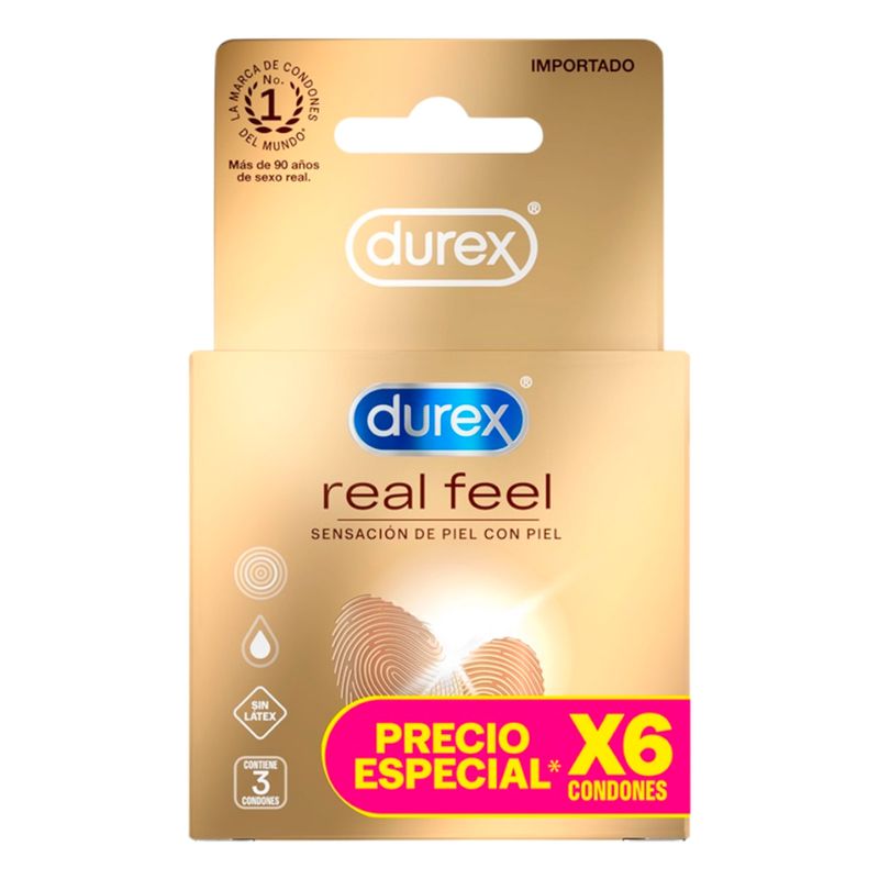 PRESERVATIVO DUREX REAL FEEL_F