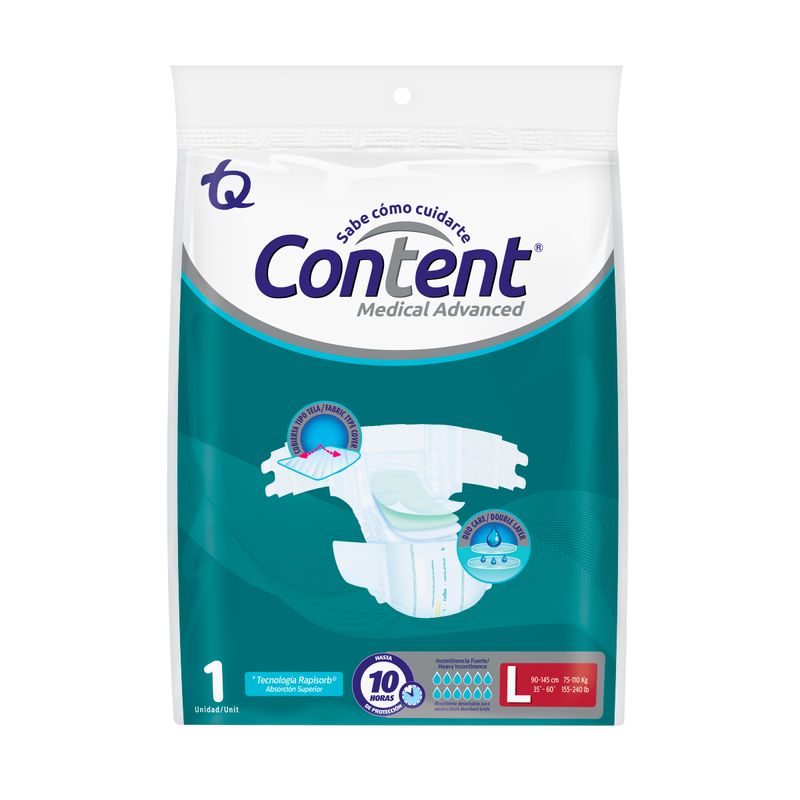 PAÑAL CONTENT MEDI ADV ADULT L_F