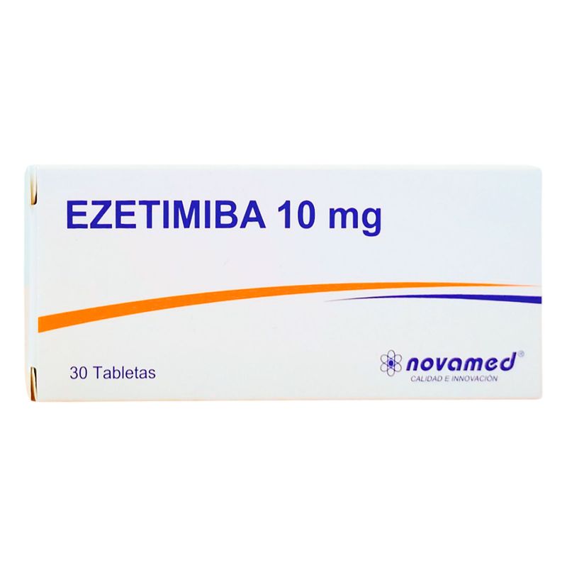 EZETIMIBA 10 MG -NOVAMED-_F