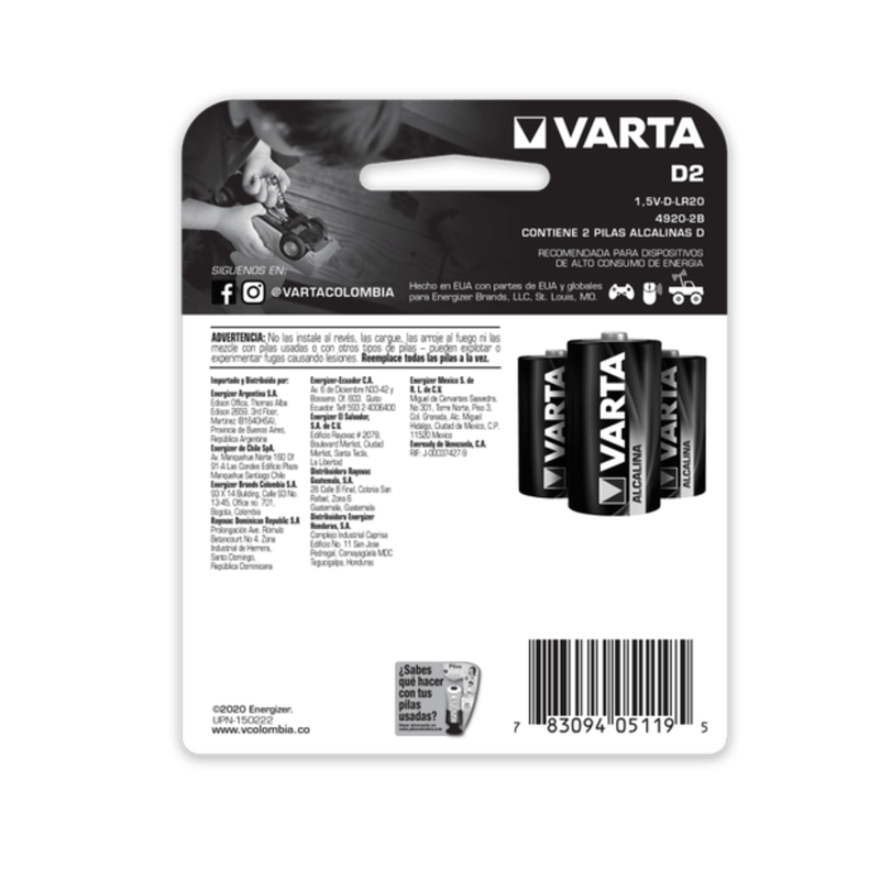 PILA VARTA ALKALINA DX2 R4920_L