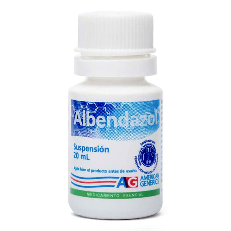 ALBENDAZOL SUSP 400 MG -AG-_F