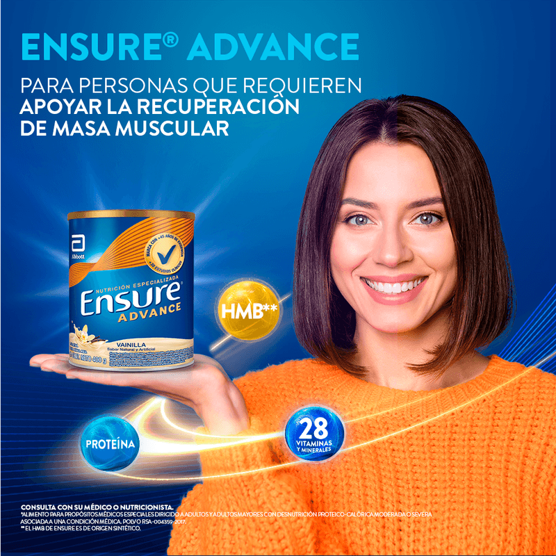 ENSURE ADVANCE VAINILLA POLVO_P