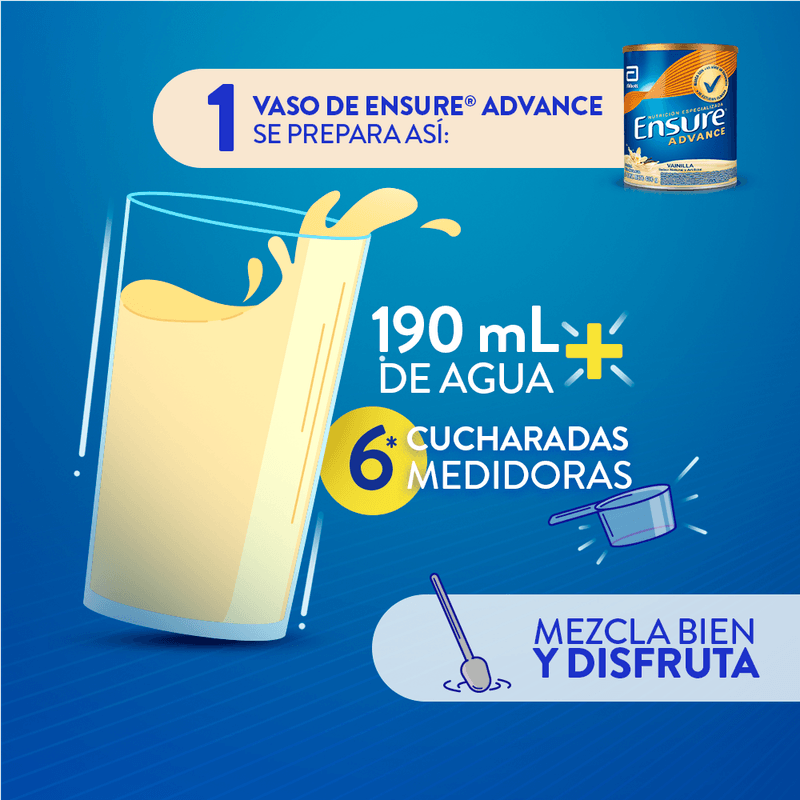ENSURE ADVANCE VAINILLA POLVO_A