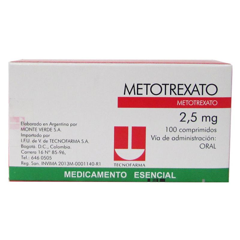 METOTREXATO 2-5 MG_F