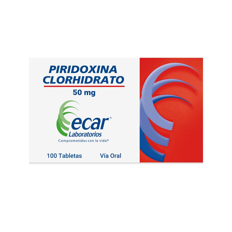 PIRIDOXINA CLORHIDRATO 50 MG_F