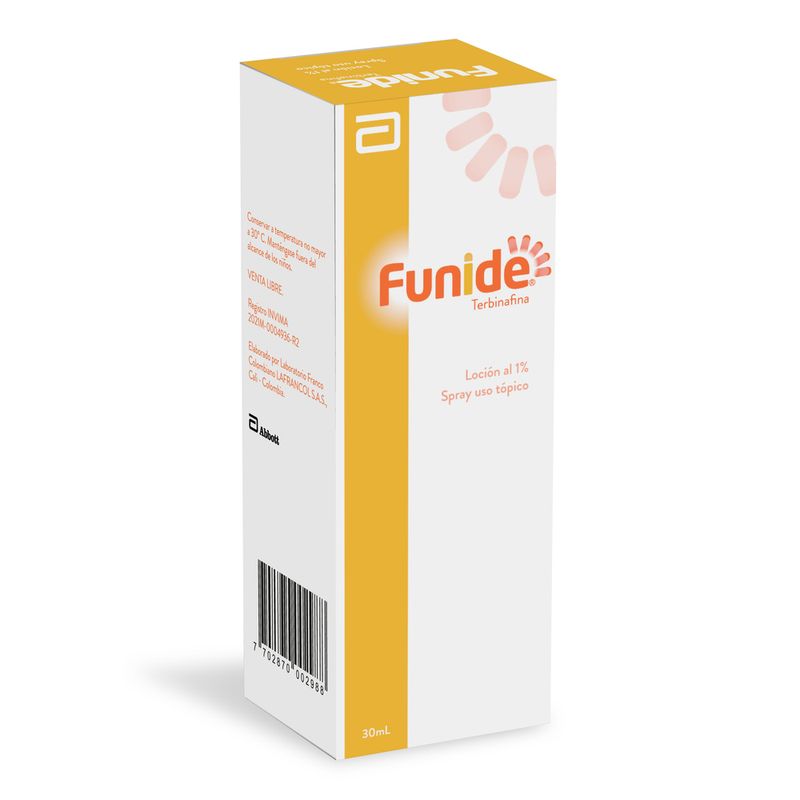 FUNIDE DERMATIC LOCION 1%_F
