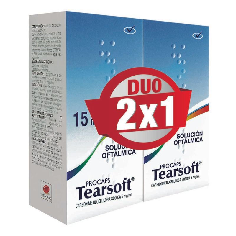 TEARSOFT OFERTA 5 MG X 15 ML_F