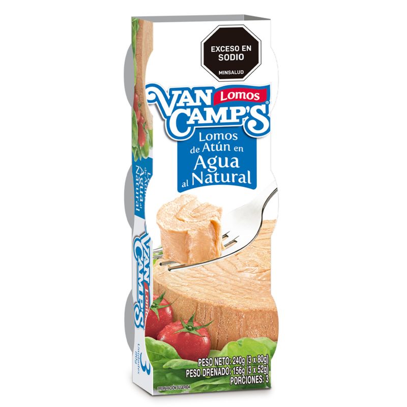 ATUN VAN CAMPS EN AGUA X 80 GR_F