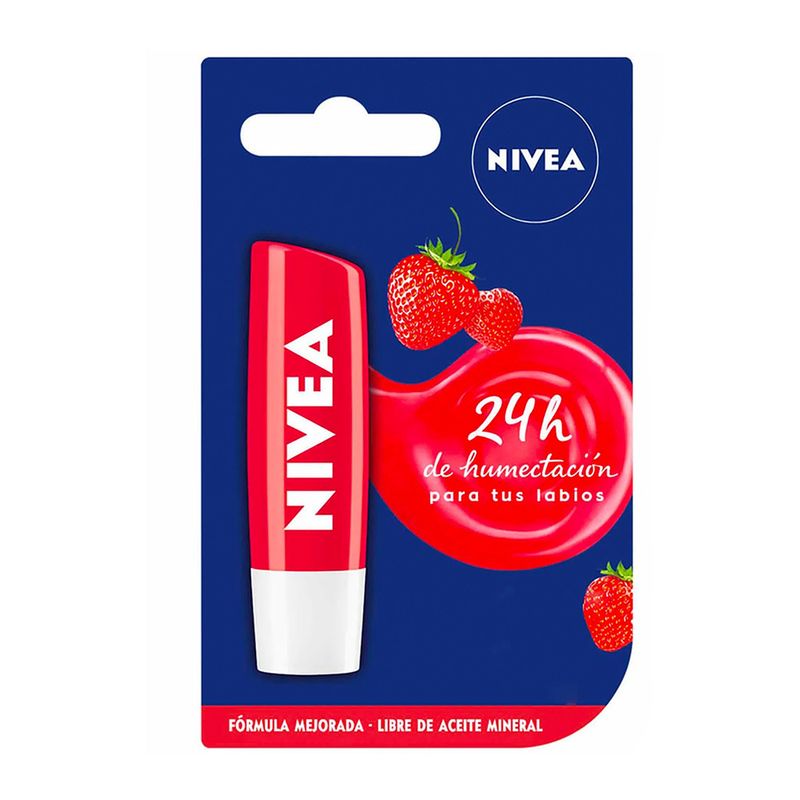 NIVEA LIP CARE FRESA_F