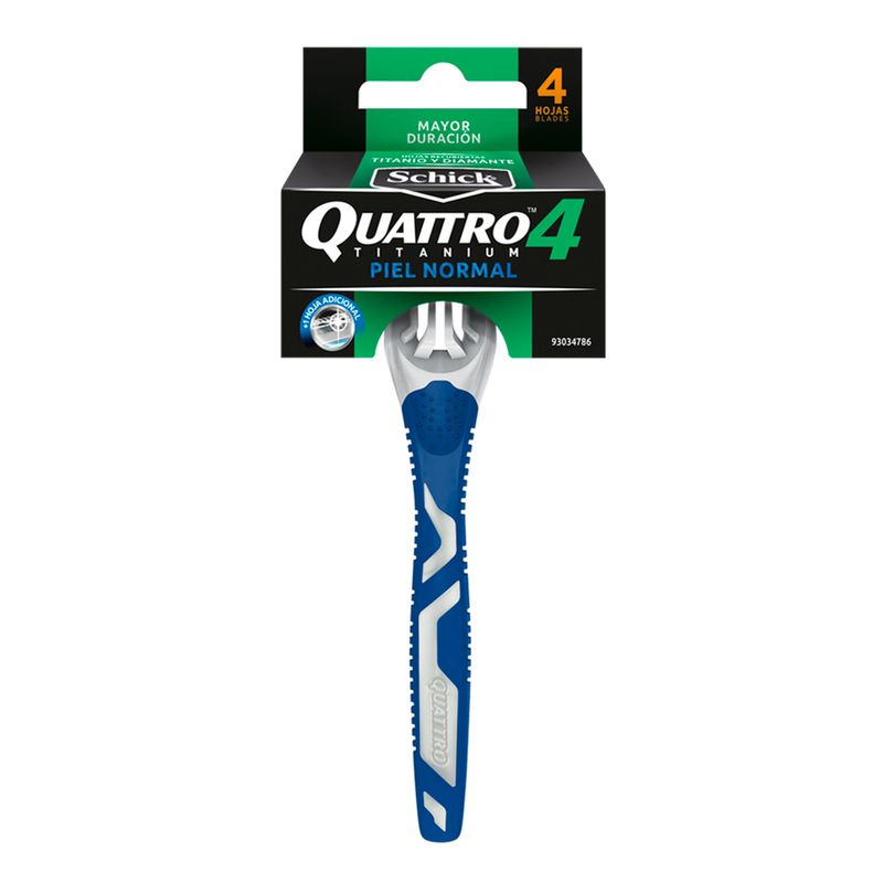 MAQUINA AFEIT SCHICK QUAT NORM_F