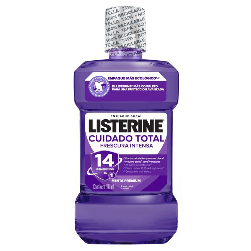 ENJUAGUE BUCAL LISTERINE CUIDA_F