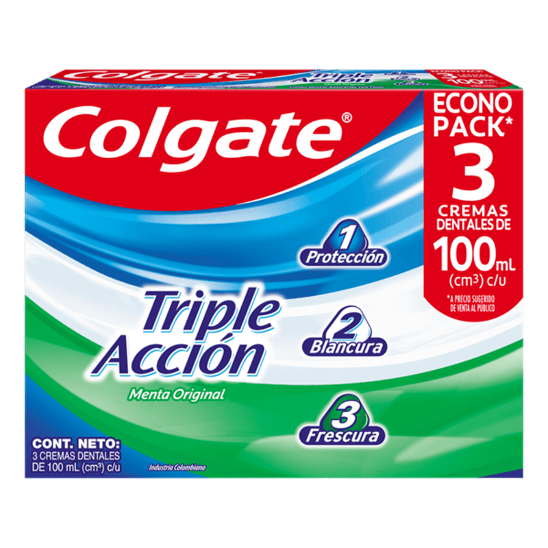 OF CR DENT COLGATE TRIPLE 100C_F