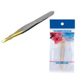 PINZA DEPILADORA PUNTA DORADA_F