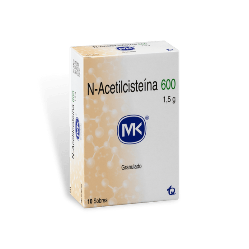 N-ACETILCISTEINA 600 GR MK_F