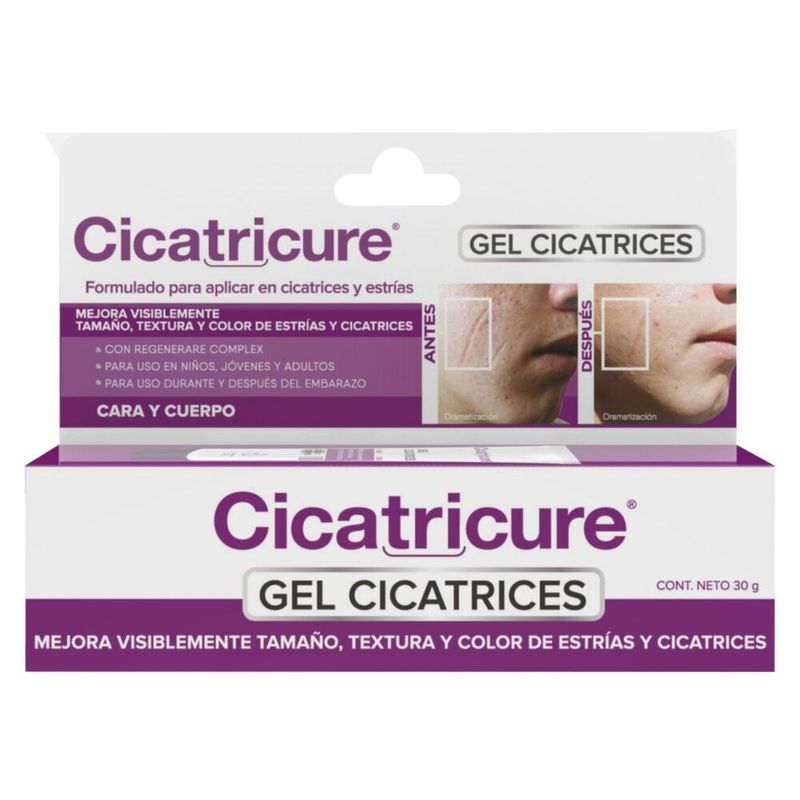 CICATRICURE GEL FACIAL CORPORA_F