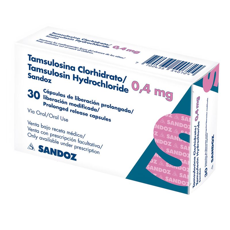TAMSULOSINA 0-4 MG -SANDOZ-_F