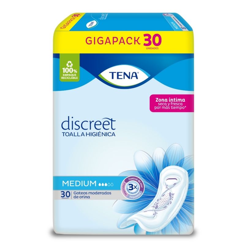 TOALLA TENA MUJER MEDIUM_P