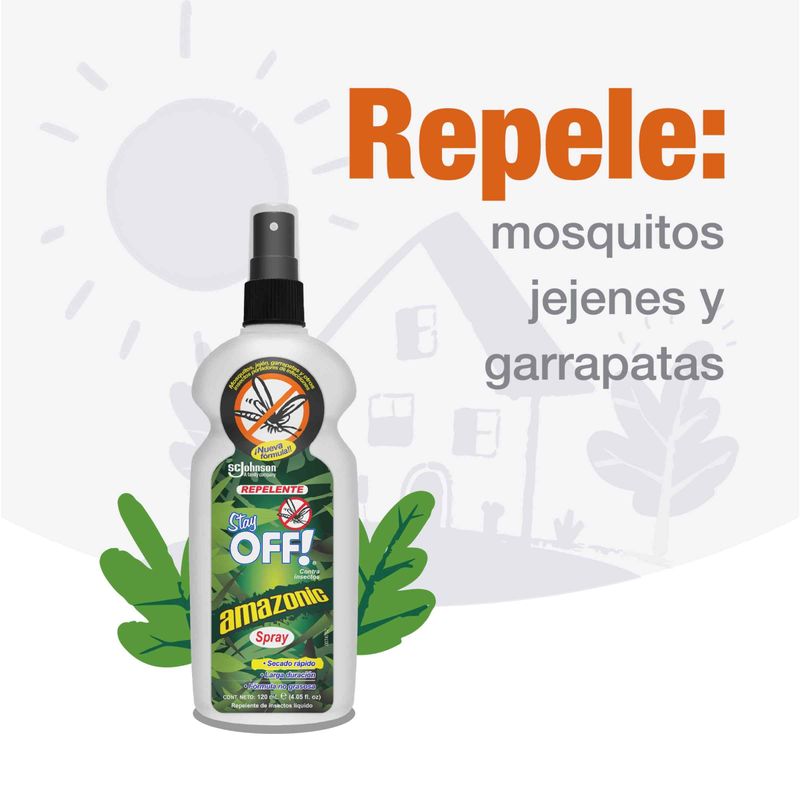 REPELE STAY OFF AMAZONIC SPRAY_L